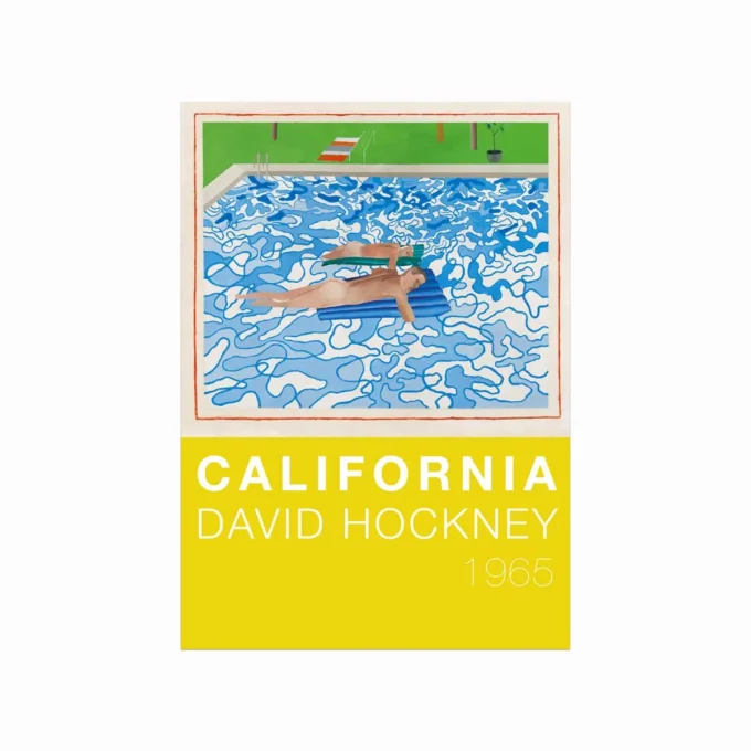 David Hockney Plakat California Fra Designplakater