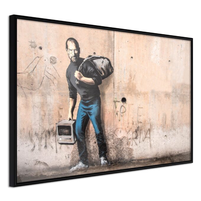Plakat Steve 45 X 30 Cm Sort Ramme Fra Boligcenter
