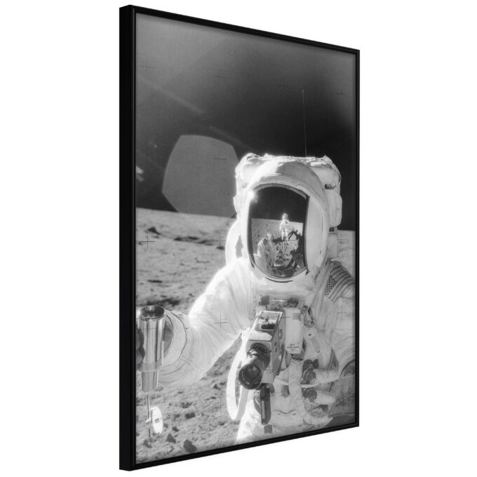Plakat Profession Of Astronaut 40 X 60 Cm Sort Ramme Fra Boligcenter