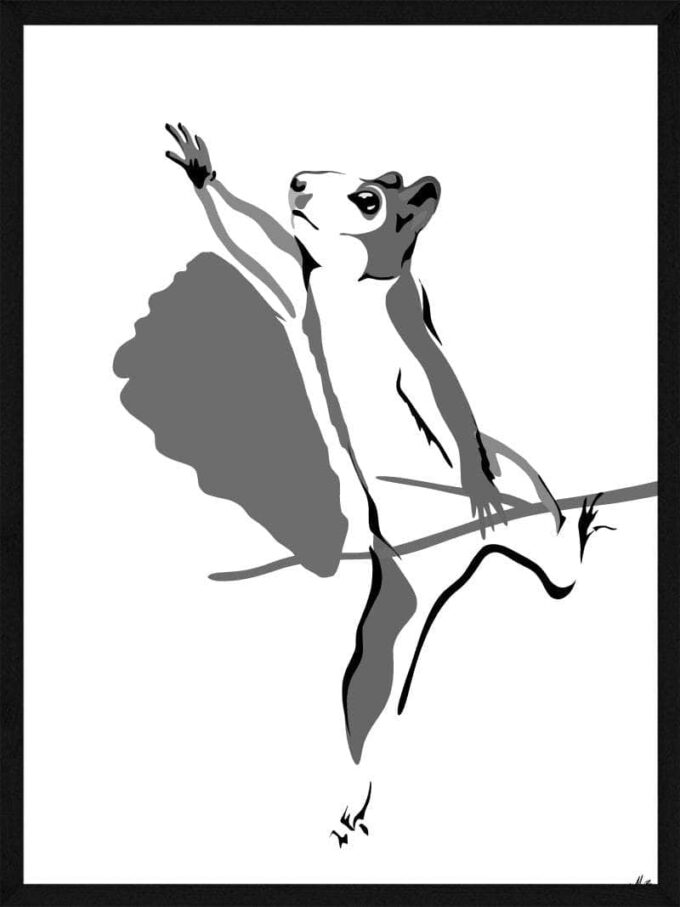 Egern Illustrations Plakat Fra Postersbyus