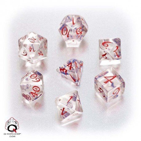 Dice Terninges 195 166     Terninger Classic Rpg Transparent With Red