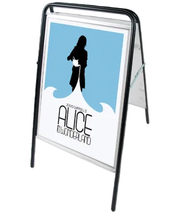 Expo Sign Gadeskilt  50   70 Cm  Sort