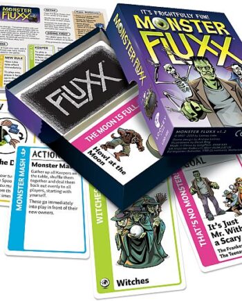 Monster Fluxx Ever Changing Card Game Looney Labs  Box Version