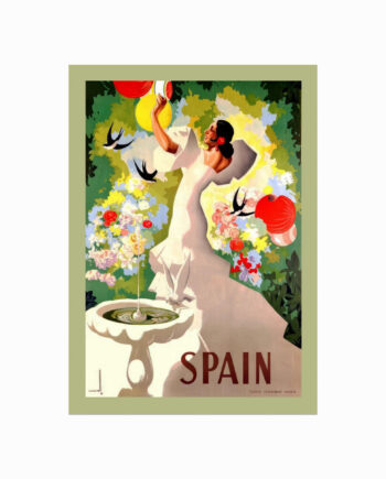 Retro Plakat  Spain