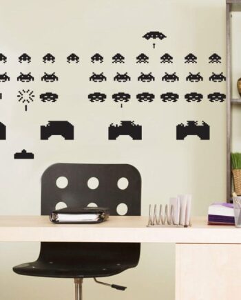 Space Invaders Wallsticker