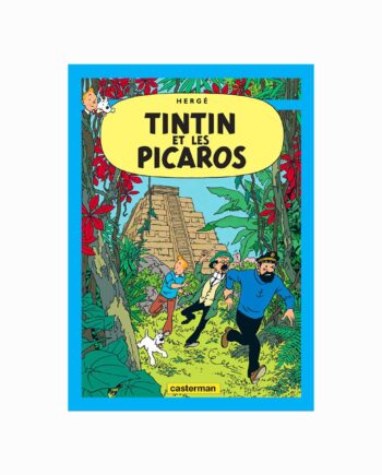 Tintin Plakat  Tintin Et Les Picaros  1974