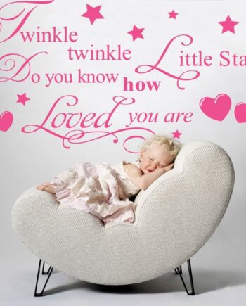 Twinkle Twinkle Little Star Wallsticker
